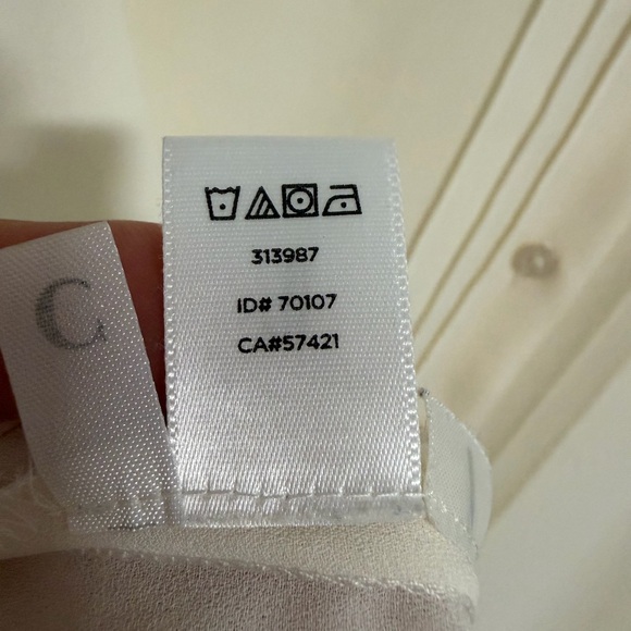 LOFT Colorblocked Collar Blouse Medium - Picture 7 of 11